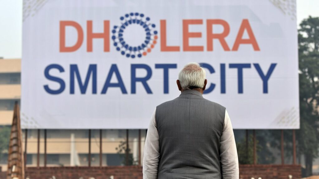 Why is the Dholera project important for Narendra Modi