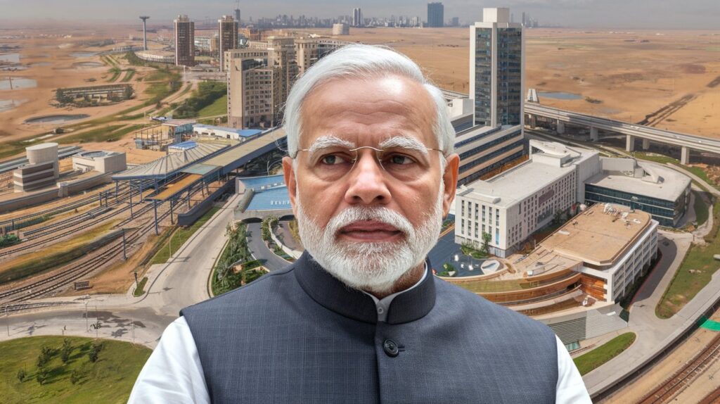 Why is the Dholera project important for Narendra Modi