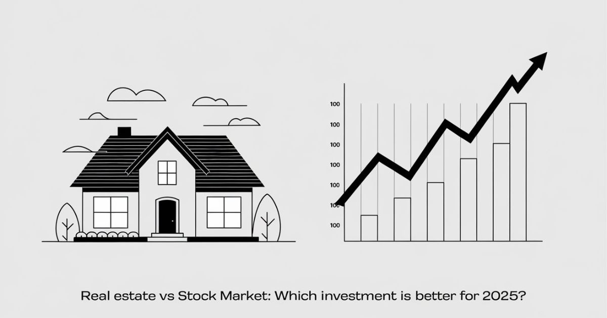 Real Estate vs Stock Market: Which Investment is Better for 2025?