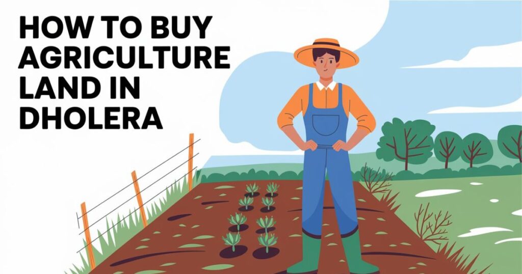 How to Buy Agriculture Land in Dholera – A Step-by-Step Guide