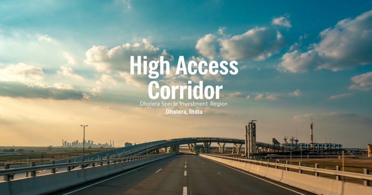 What is High Access Corridor in Dholera?