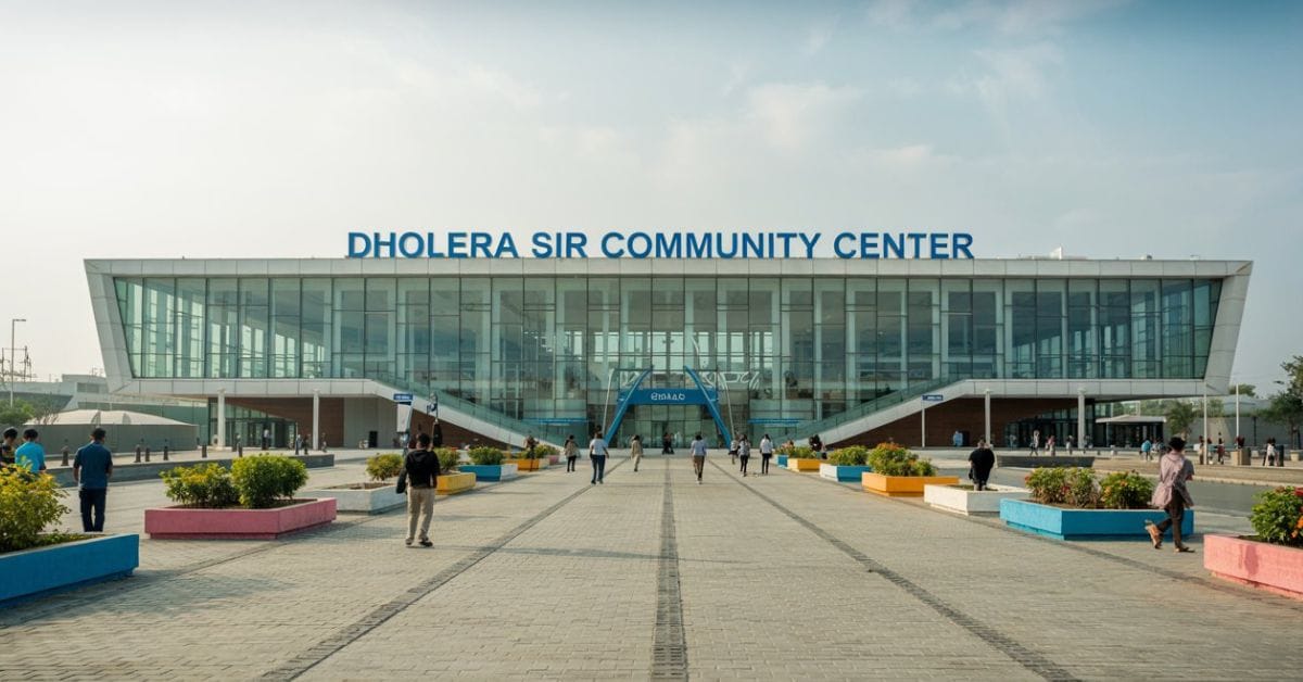 Community Facilities in Dholera SIR: A Self-Sustaining Smart City