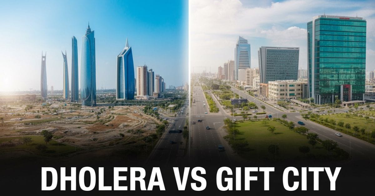Dholera vs GIFT City: Which Is Better for Investment?