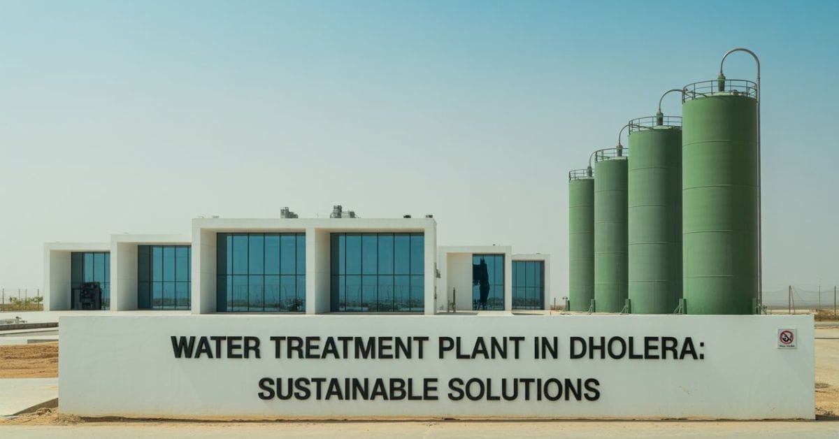 Water Treatment Plant in Dholera Sustainable Solutions for a Smart City
