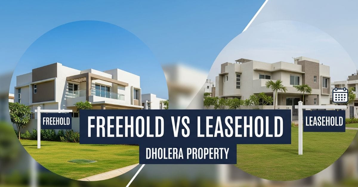 Freehold vs Leasehold Property in Dholera – Which is Better