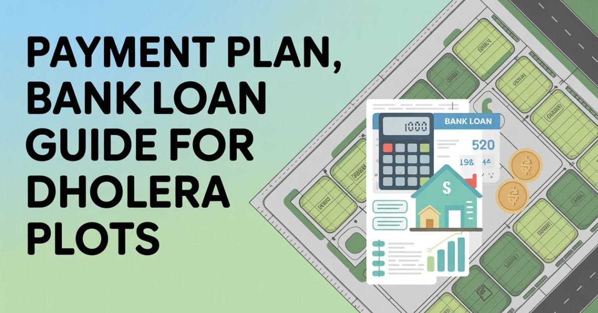 Payment Plan, Bank Loan Guide For Dholera plots