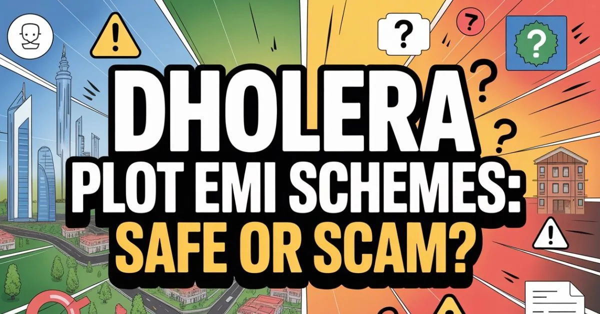 Dholera plot EMI Schemes Safe or Scam