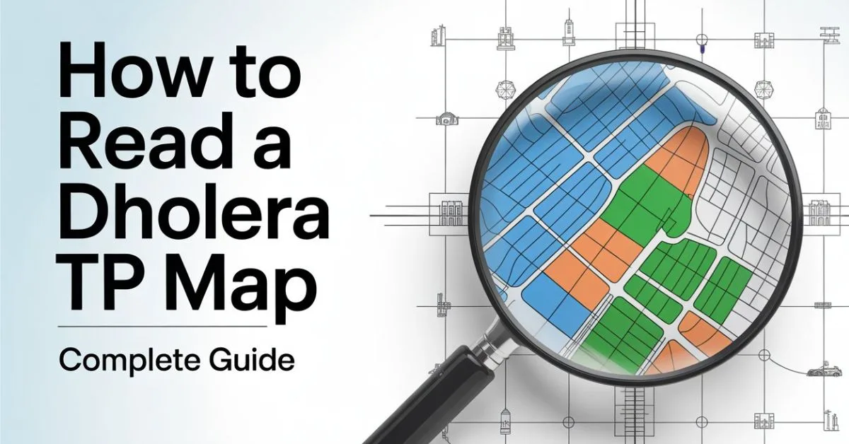 How to Read a Dholera TP Map