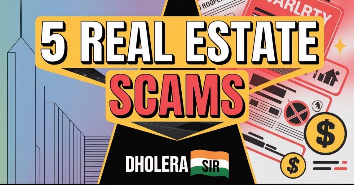5 Real Estate Scams in Dholera SIR