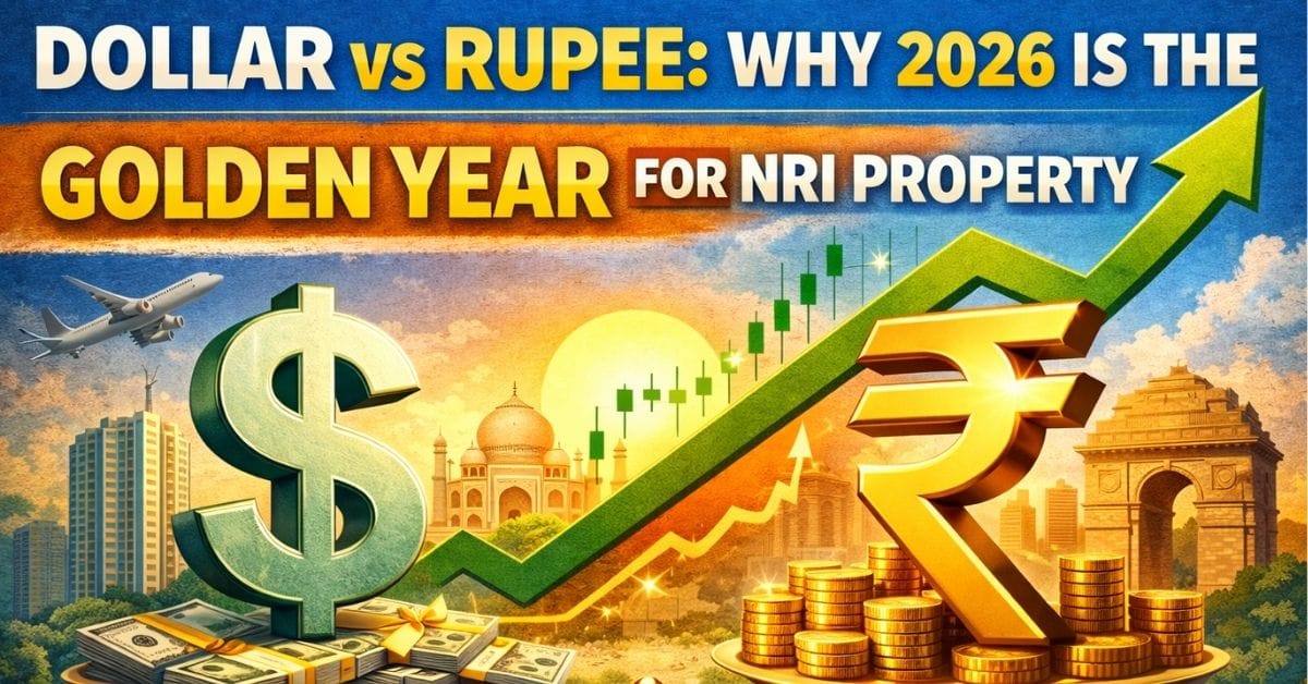 Dollar vs Rupee Why 2026 is the Golden Year for NRI Property