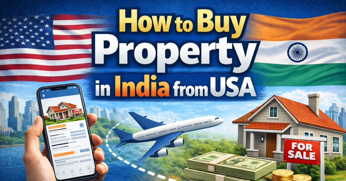 How to Buy Property in India from USA