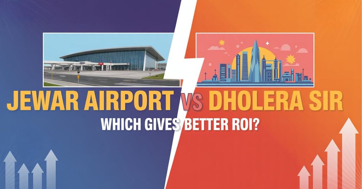 Jewar Airport vs Dholera SIR Which Gives Better ROI