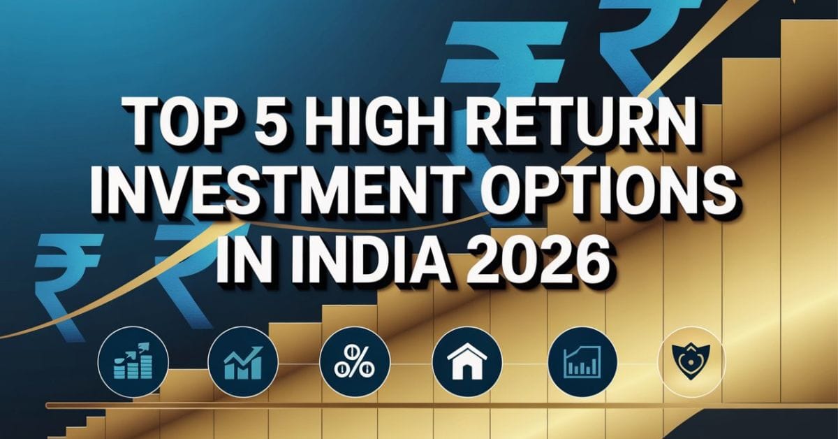 Top 5 High Return Investment Options in India 2026