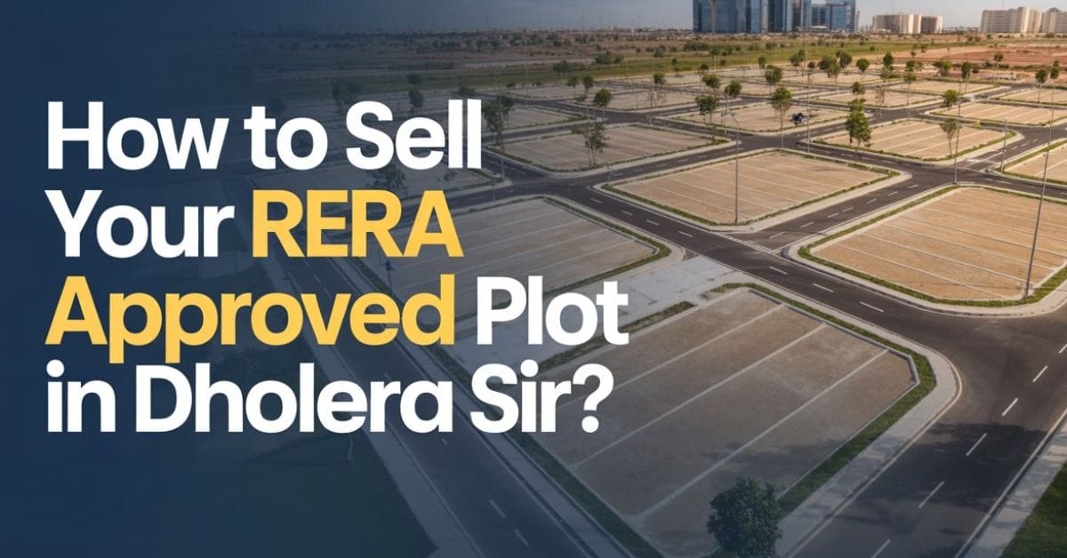 How to Sell Your RERA Approved Plot in Dholera SIR