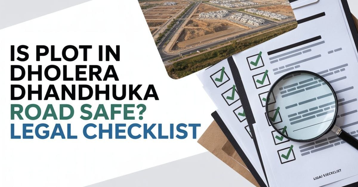 Is Plot in Dholera Dhandhuka Road Safe Legal Checklist
