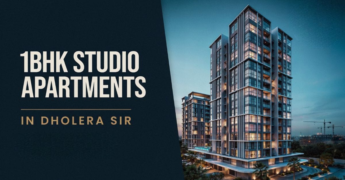 1BHK Studio Apartments in Dholera